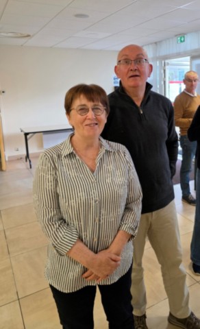 Eliane et Jean-Michel PRONO, élèves de 2ème année